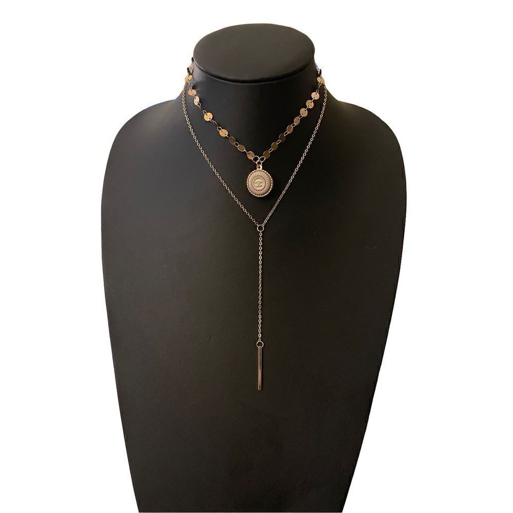 C*H*A*N*E*L Layered Choker Necklace